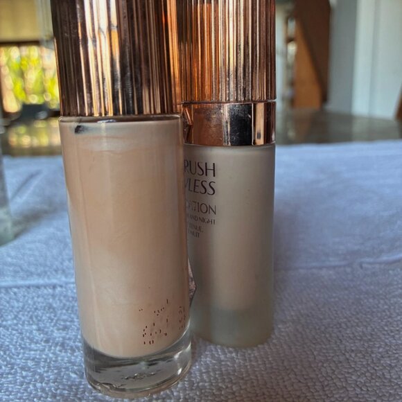 Charlotte Tilbury Airbrush Flawless Foundation – Charlotte  Charlotte Tilbury Airbrush Flawless  2 Foundations